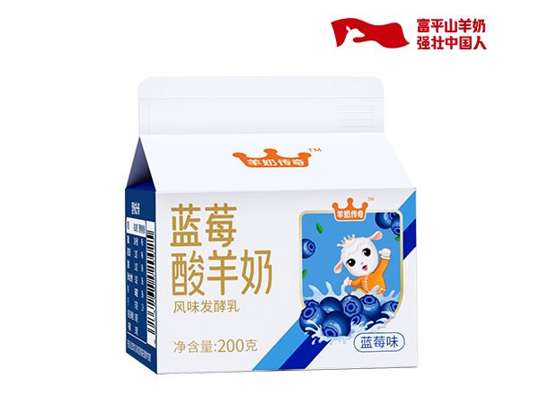 蓝莓酸羊奶